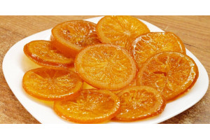 Апельсины карамелизованные